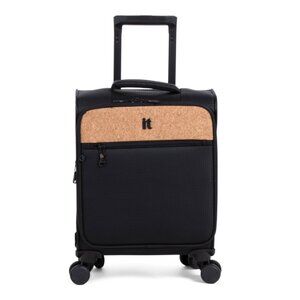 IT LUGGAGE Black 18in Eco Renew Softside Underseater